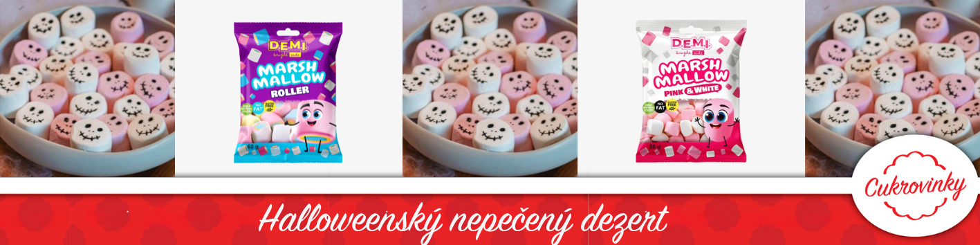 Hallowensky nepečený dezert 